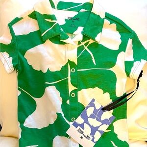 Diane Von Furstenberg for Target Ginkgo baby Romper-short